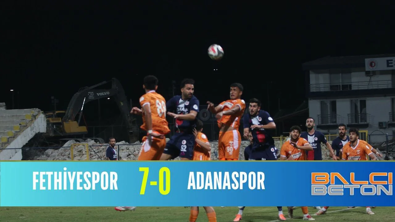 Fethiyespor’dan Gol Yağmuru; 7-0