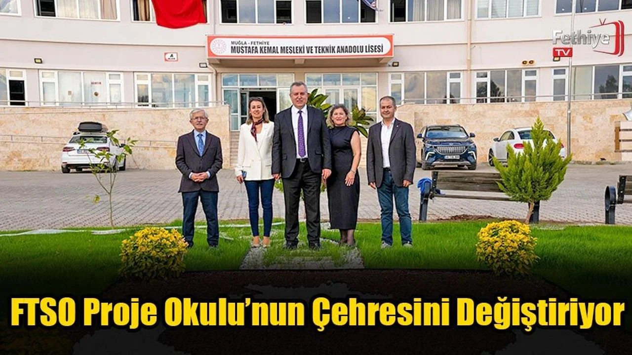 FTSO Proje Okulunun Çehresini Değiştiriyor