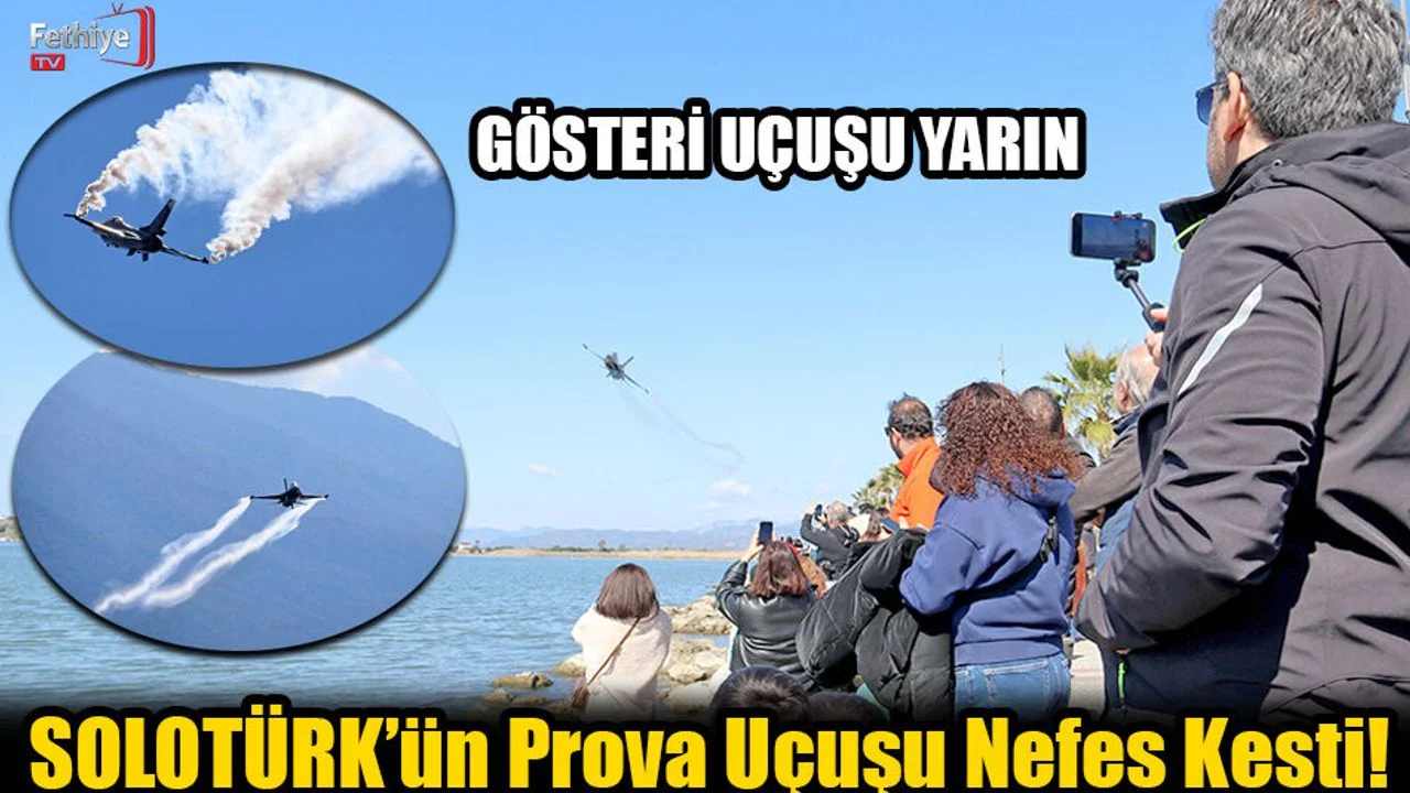 SOLOTÜRK'ün Prova Uçuşu Nefes Kesti!