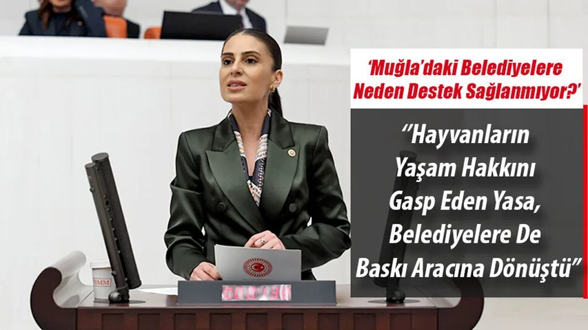 Milletvekili Özcan: ''Muğla’daki Belediyelere Neden Destek Sağlanmıyor?''