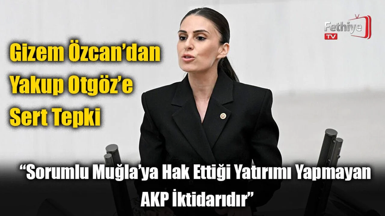 Gizem Özcan’dan Yakup Otgöz’e Sert Tepki