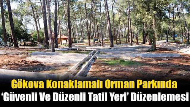 Gökova Konaklamalı Orman Parkında ‘Güvenli Ve Düzenli Tatil Yeri’ Düzenlemesi