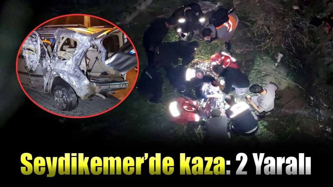 Seydikemer’de kaza: 2 Yaralı