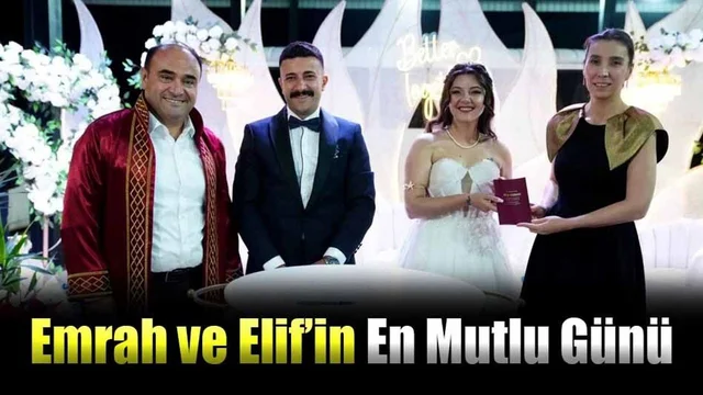 Emrah ve Elif’in En Mutlu Günü
