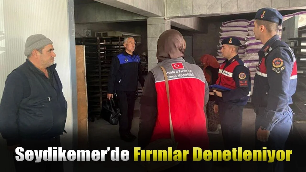 Seydikemer’de Fırınlar Denetleniyor