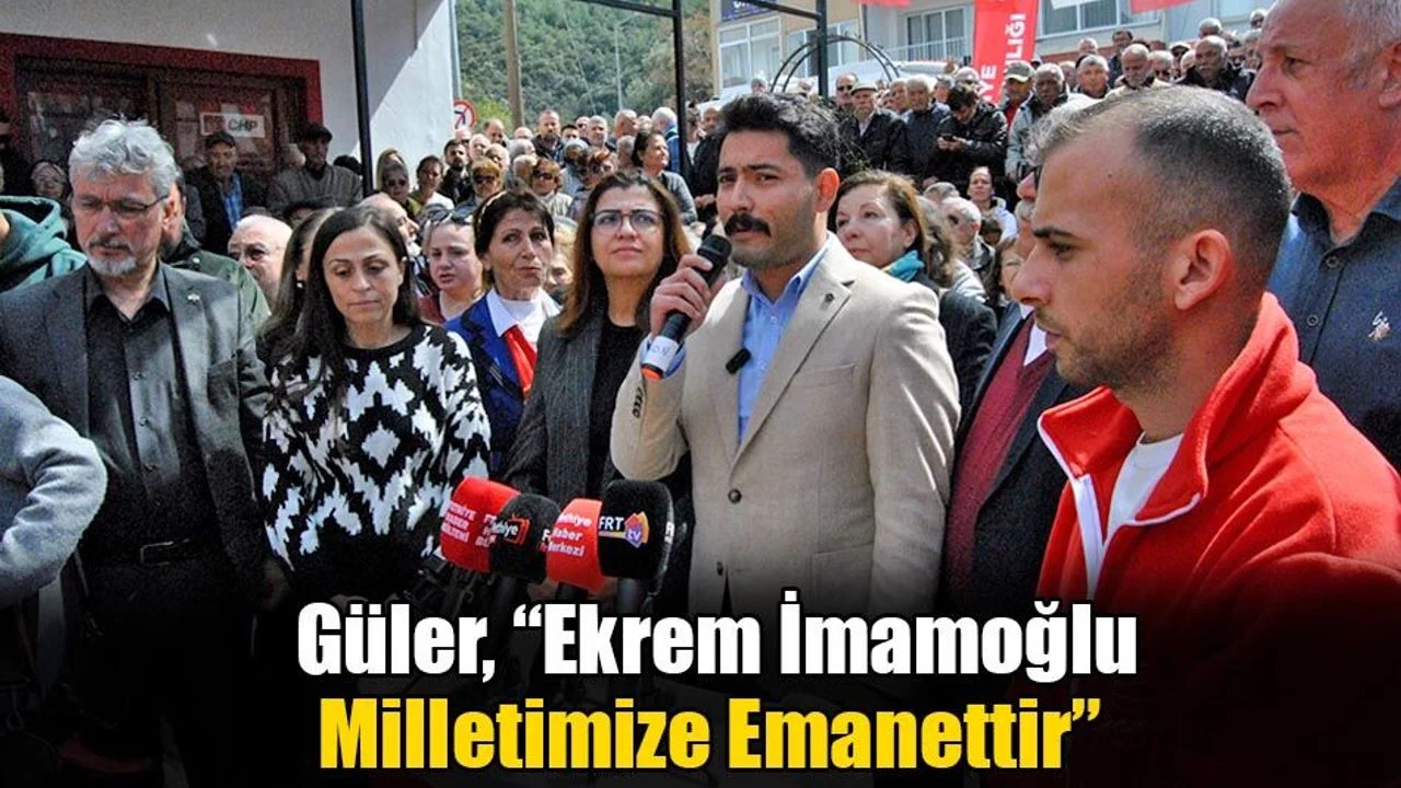 Güler, “Ekrem İmamoğlu Milletimize Emanettir”