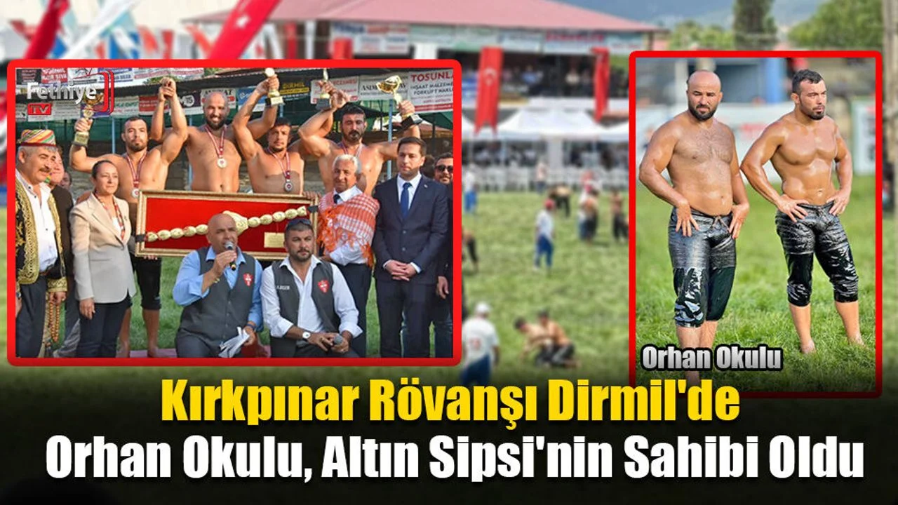 Orhan Okulu, Altın Sipsi'nin Sahibi Oldu