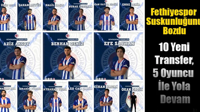 Fethiyespor Suskunluğunu Bozdu