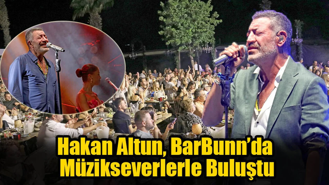 Hakan Altun, BarBunn’da Müzikseverlerle Buluştu