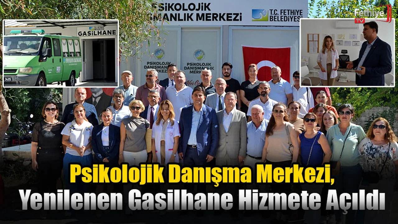 Psikolojik Danışma Merkezi Yenilenen Gasilhane Hizmete Açıldı