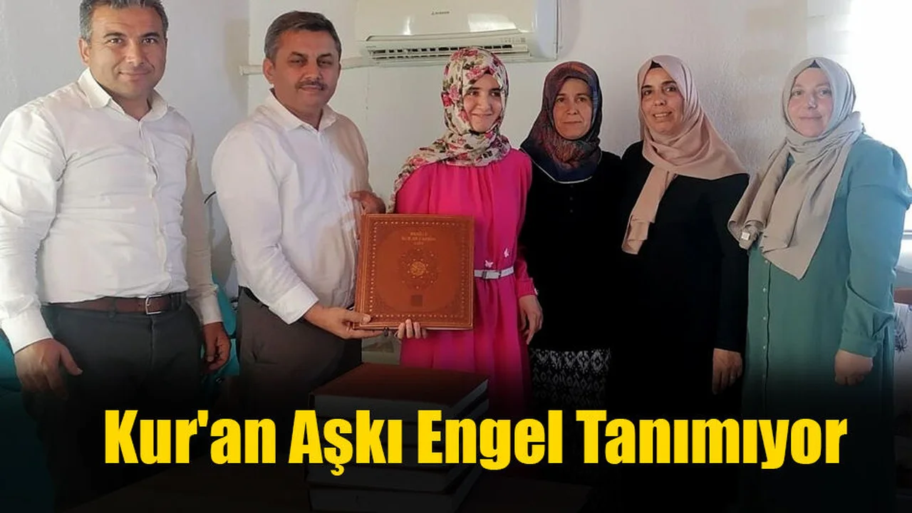 Fethiye'de Kur'an Aşkı Engel Tanımadı