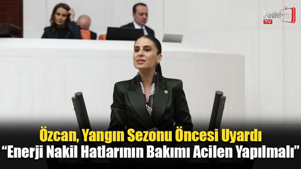 Milletvekili Özcan, Yangın Sezonu Öncesi Uyardı