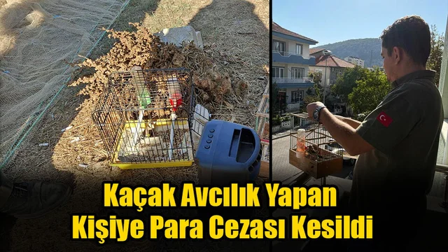 Kaçak Avcılık Yapan Kişiye Para Cezası Kesildi