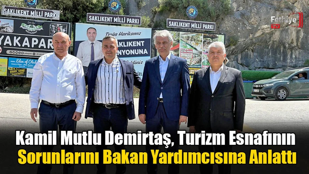 Kamil Mutlu Demirtaş, Turizm Esnafının Sorunlarını Bakan Yardımcısına Anlattı