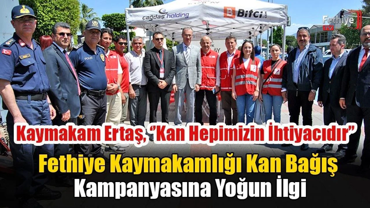 Fethiye Kan Bağışında Muğla’da Birinci