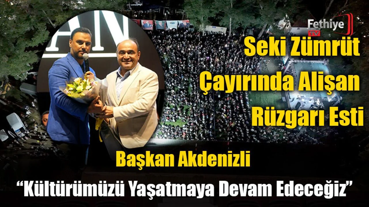 Seki Zümrüt Çayırında Alişan Rüzgarı Esti