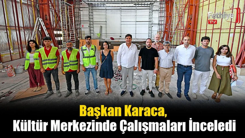 Başkan Karaca, Kültür Merkezinde Çalışmaları İnceledi