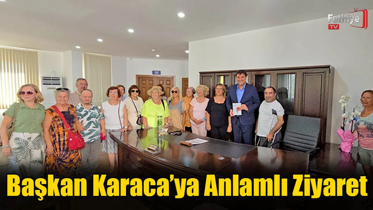 Başkan Karaca’ya Anlamlı Ziyaret