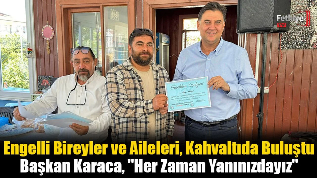 Engelli Bireyler ve Aileleri, Kahvaltıda Buluştu