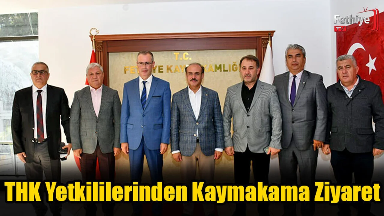 THK Yetkililerinden Kaymakama Ziyaret