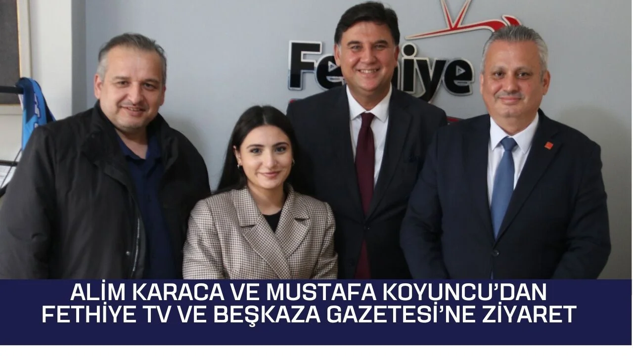 Alim Karaca ve Mustafa Koyuncu'dan Basın Emekçilerine Bayram Ziyareti