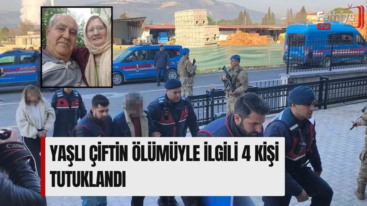 Yaşlı çiftin ölümüyle ilgili 4 kişi tutuklandı