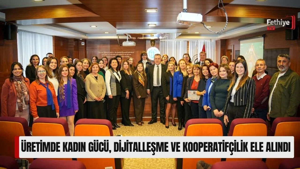 Kadın Üreticiler “Tarımda Kadın Eli” Çalıştayın’da Buluştu