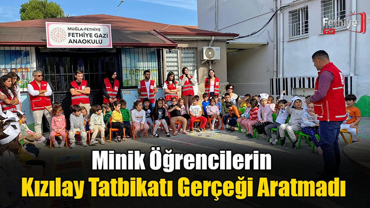 Minik Öğrenciler Kızılay Haftasını Kutladı