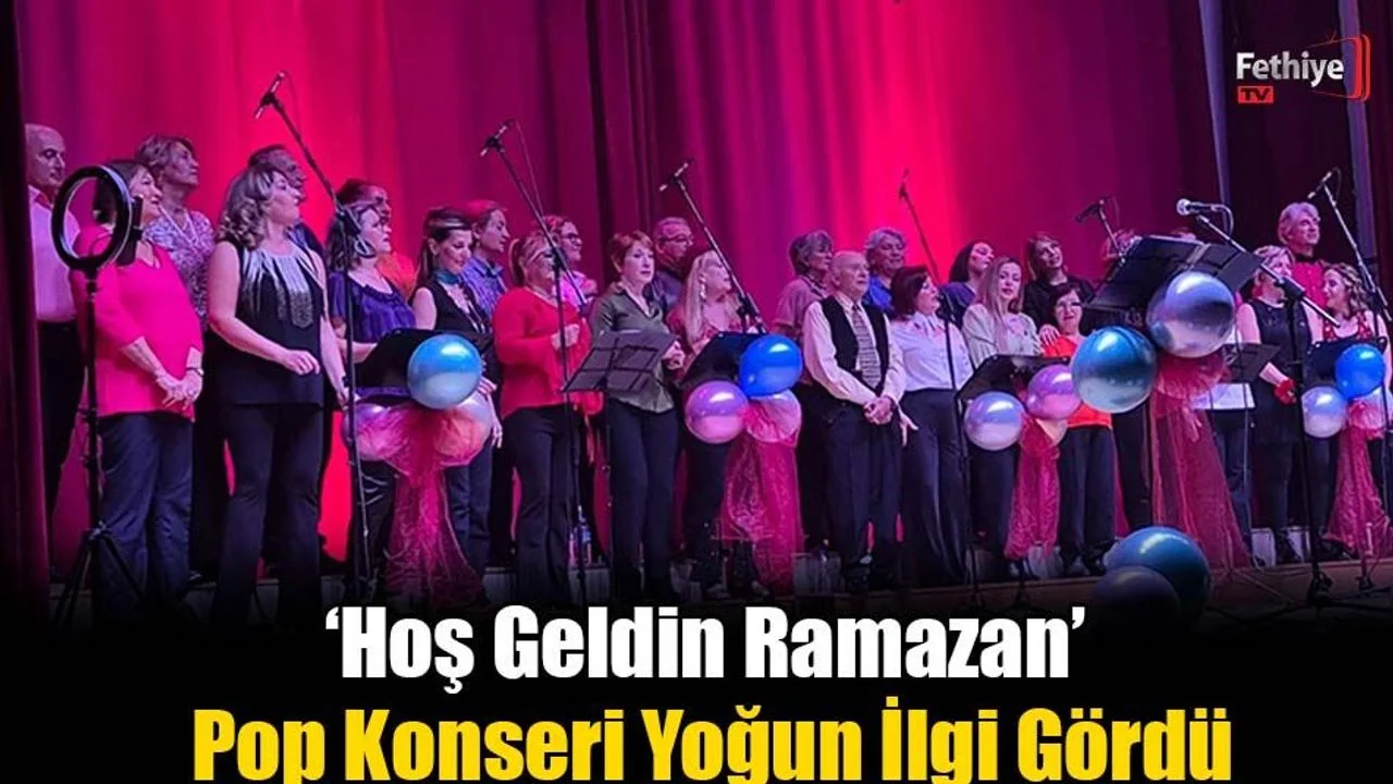 ‘Hoş Geldin Ramazan’ Pop Konseri Yoğun İlgi Gördü