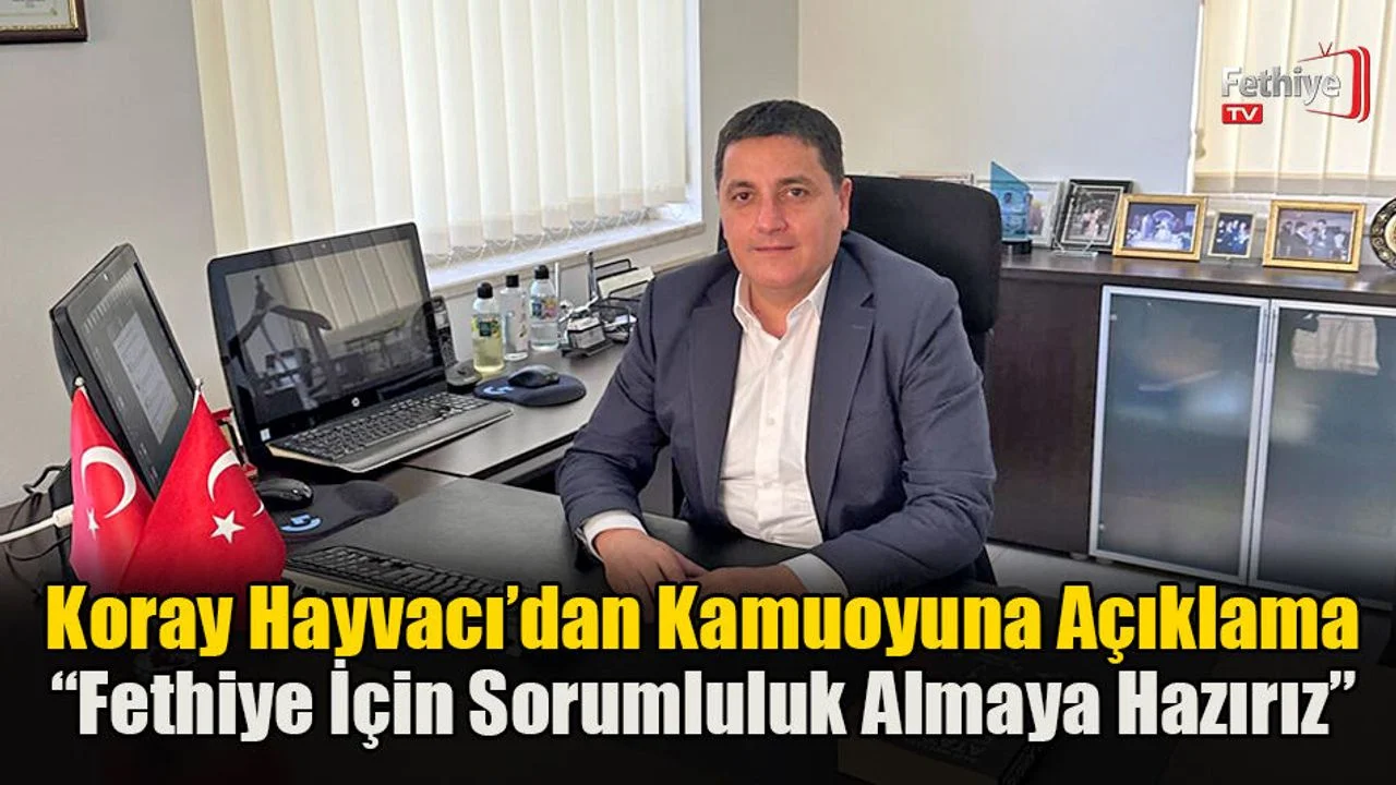 Koray Hayvacı’dan Kamuoyuna Açıklama