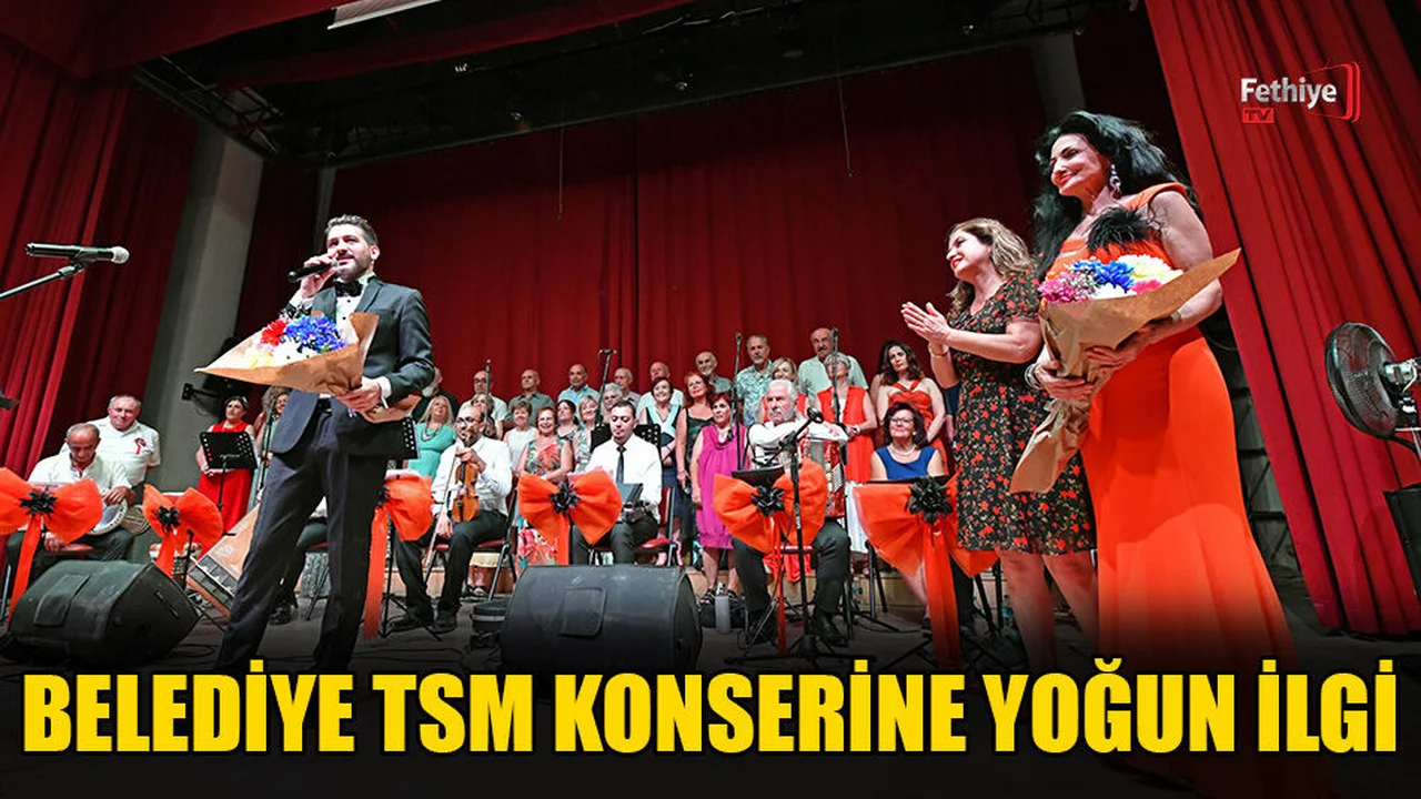 Belediye TSM Konserine Yoğun İlgi