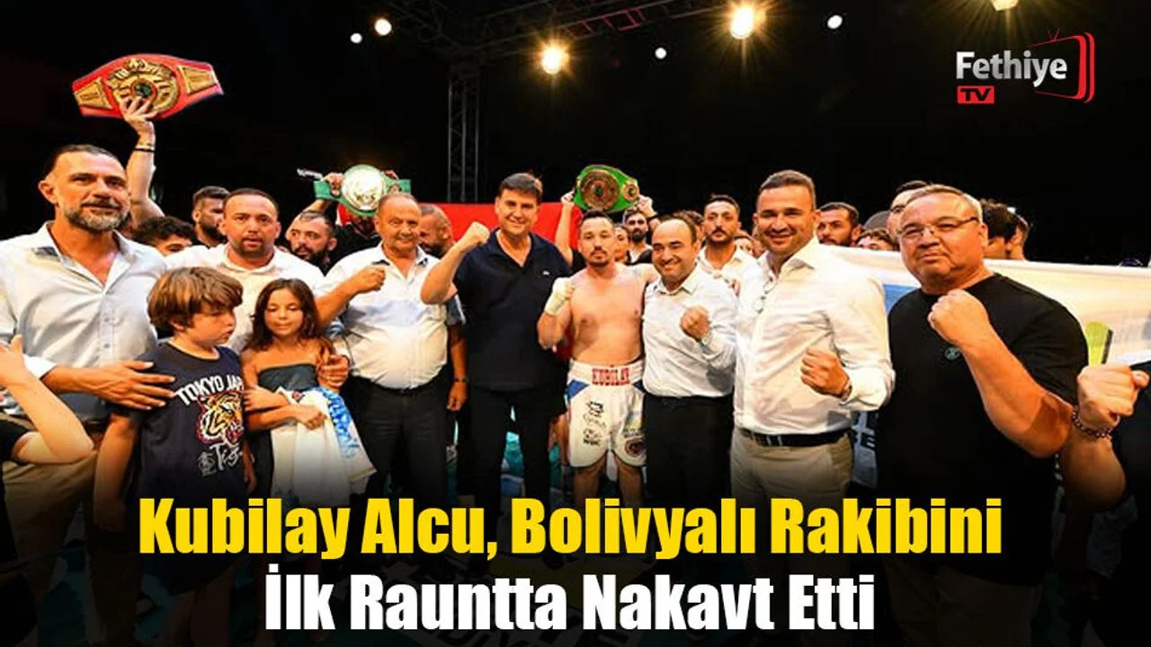 Kubilay Alcu, Bolivyalı Rakibini İlk Rauntta Nakavt Etti