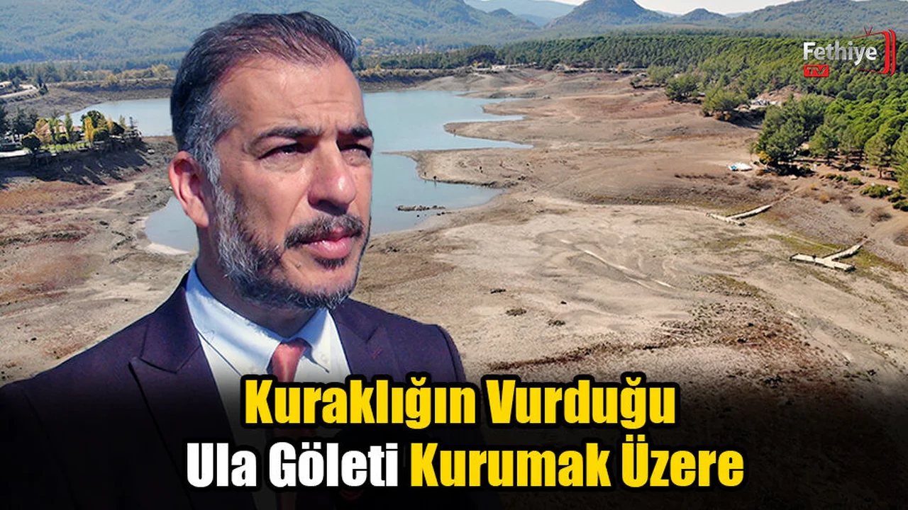 Kuraklığın Vurduğu Ula Göleti Kurumak Üzere