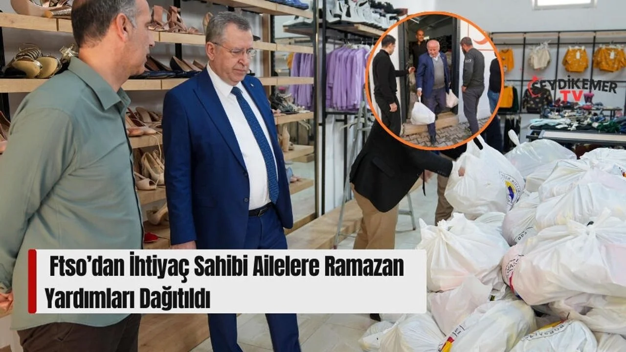 FTSO’dan İhtiyaç Sahibi Ailelere Ramazan Yardımları Dağıtıldı
