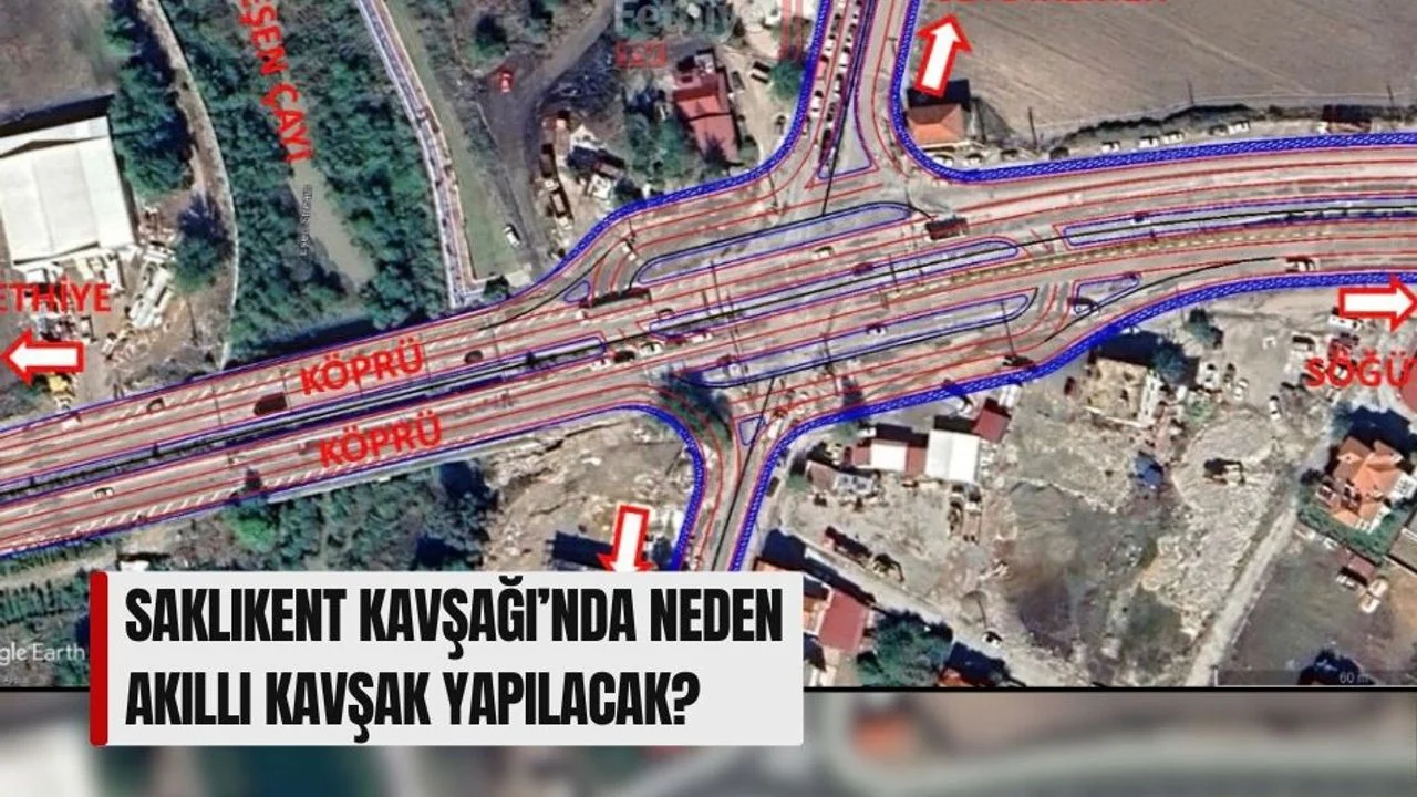 Saklıkent Kavşağı’nda Neden Akıllı Kavşak Yapılacak?