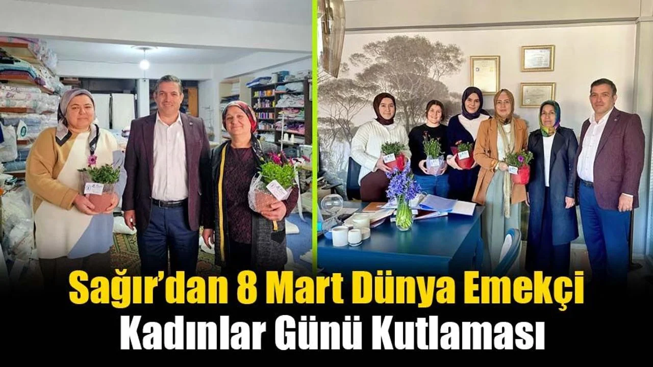Harun Sağır, Kadın Esnafların Gününü Kutladı