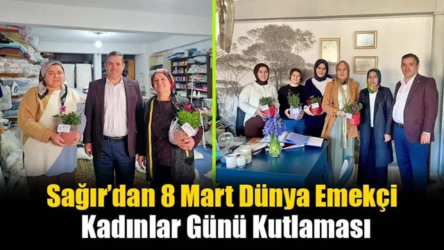 Harun Sağır, Kadın Esnafların Gününü Kutladı