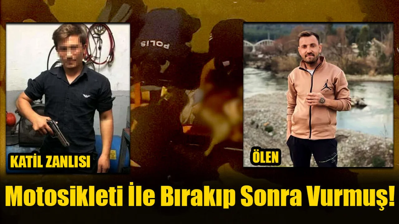 Motosikleti İle Bırakıp Sonra Vurmuş