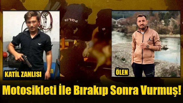 Motosikleti İle Bırakıp Sonra Vurmuş