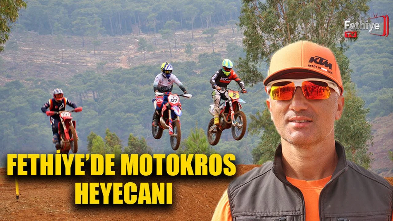 Fethiye'de Motokros Heyecanı