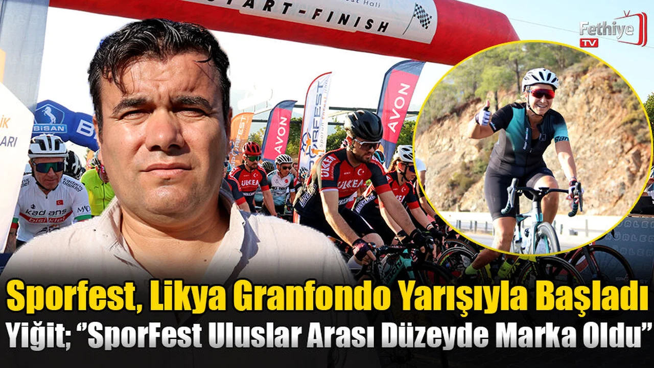 Sporfest, Likya Granfondo Yarışıyla Başladı