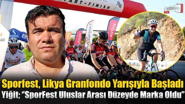 Sporfest, Likya Granfondo Yarışıyla Başladı