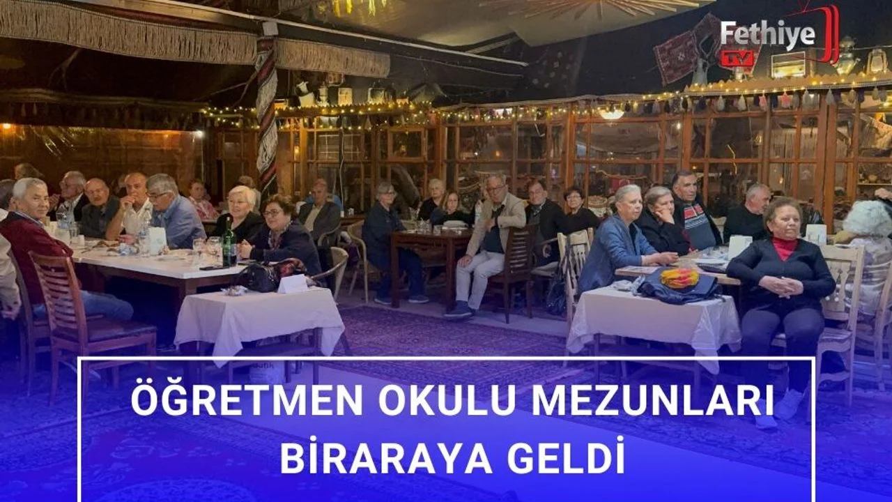 Ortaklar Öğretmen Okulu Mezunları Biraraya Geldi