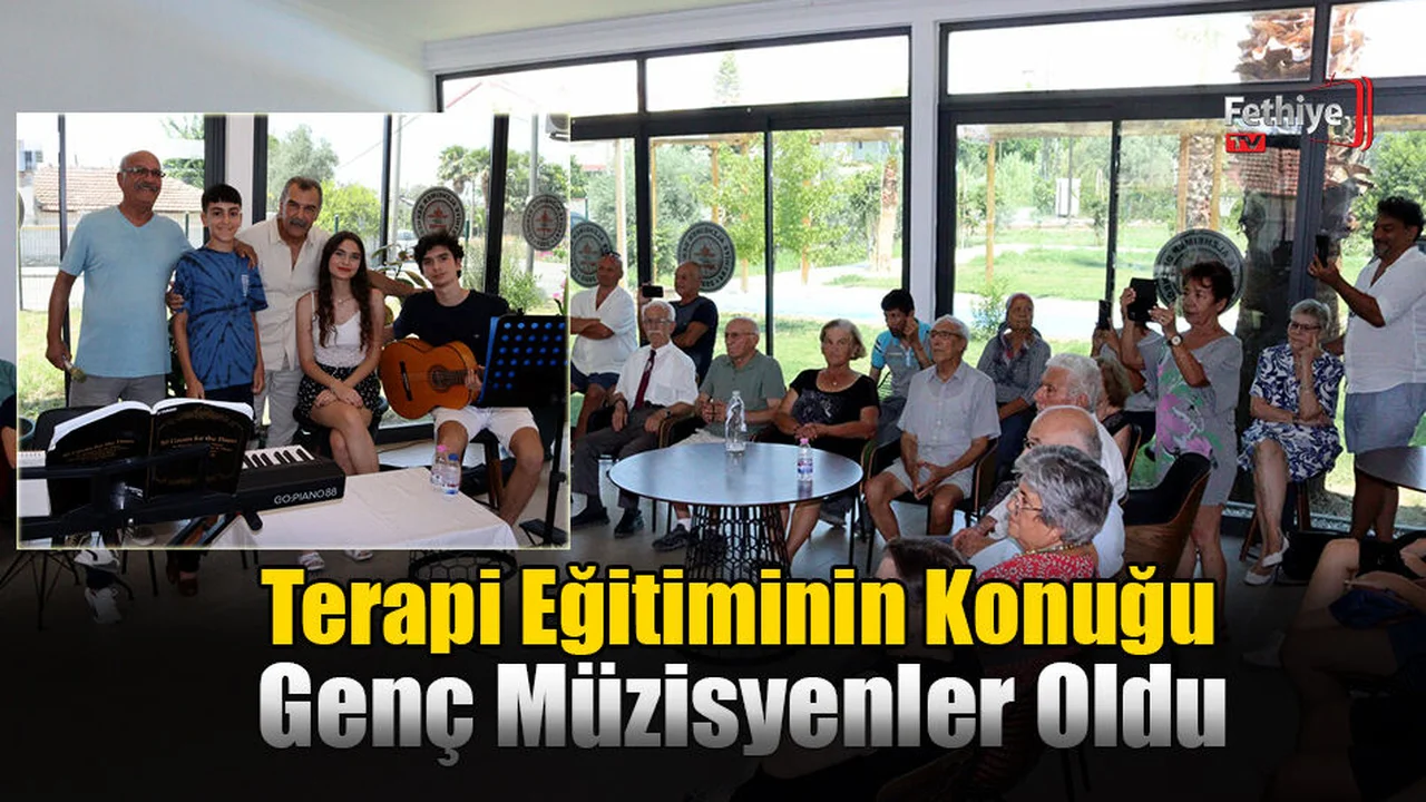 Terapi Eğitiminin Konuğu Genç Müzisyenler Oldu