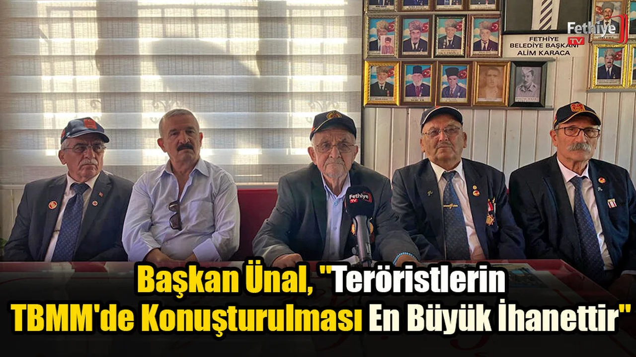Başkan Ünal, "Teröristlerin TBMM'de Konuşturulması En Büyük İhanettir"