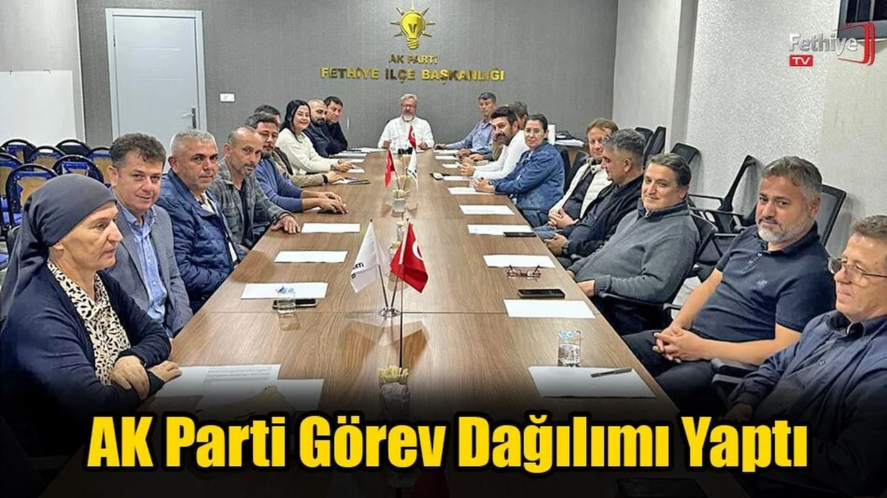 AK Parti Görev Dağılımı Yaptı