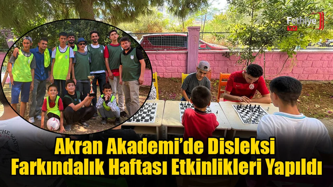 Akran Akademi’de Disleksi Farkındalık Haftası Etkinlikleri Yapıldı