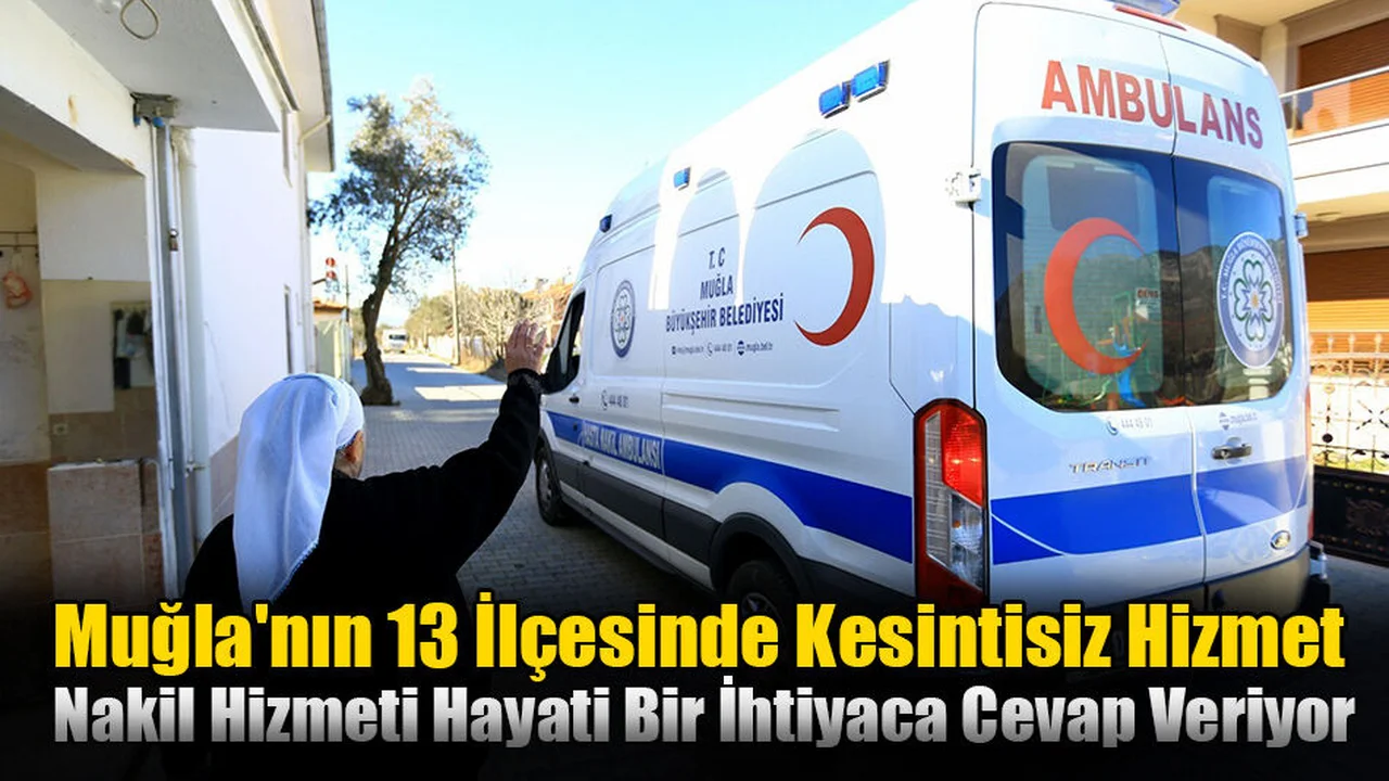 Büyükşehir Belediyesi, 67 Binden Fazla Hasta Nakil Hizmeti Gerçekleştirdi