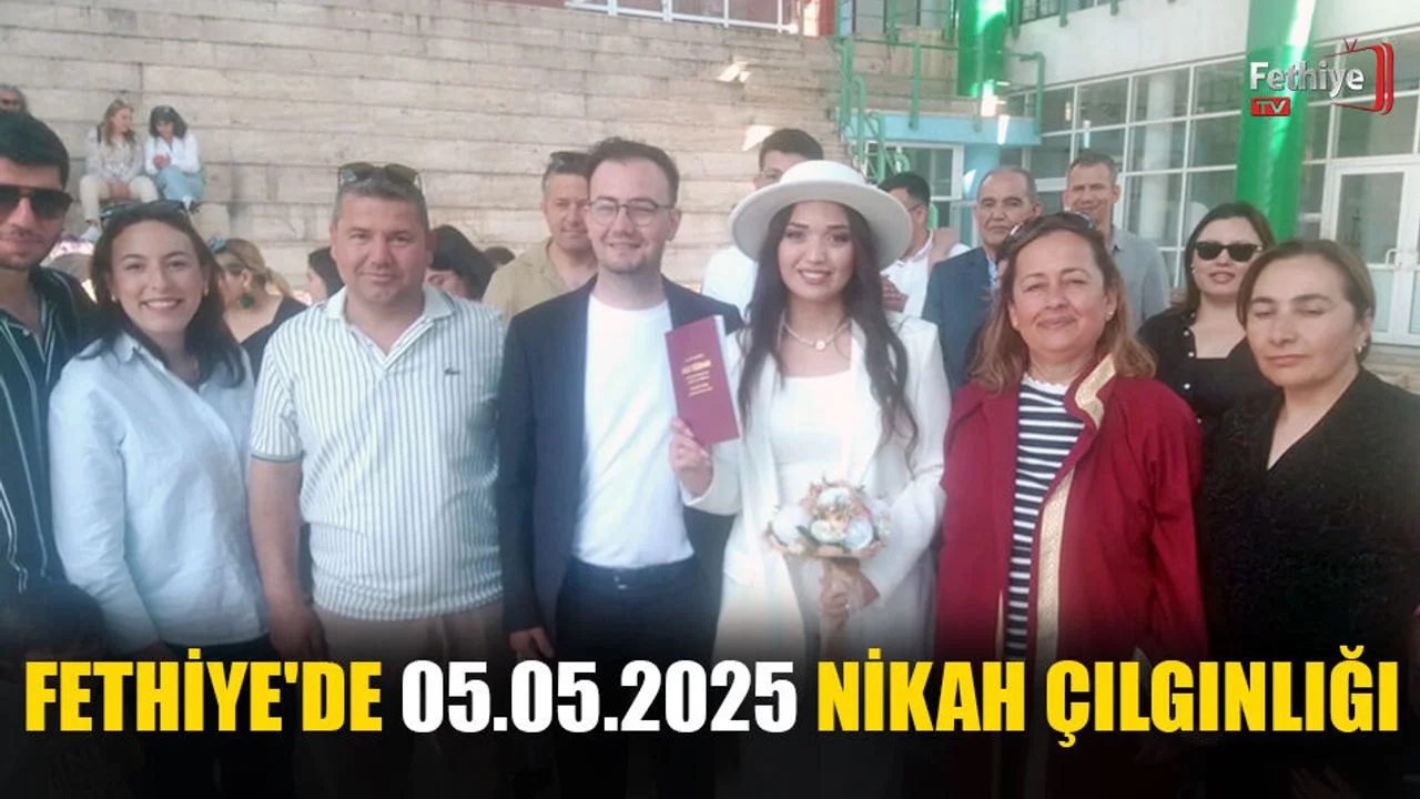 Fethiye'de 05.05.2025 Nikah Çılgınlığı