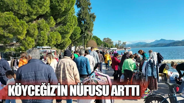 Köyceğiz’in Nüfusu Arttı